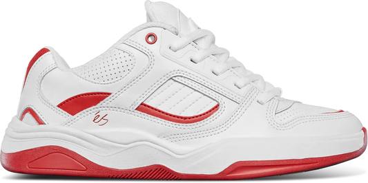 TJ Rogers Skate Shoe Red/White | éS skateboarding Low-Top Shoe eS Footwear Sneakers Skate Style OG Premium
