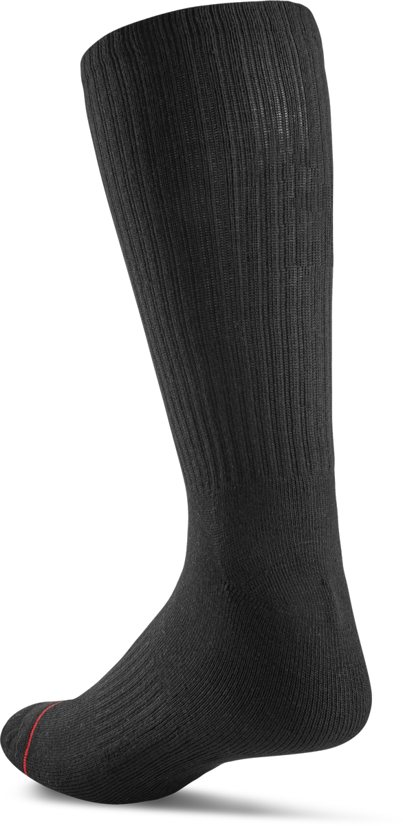 script crew sock - clothing accessories - black - esskateboarding