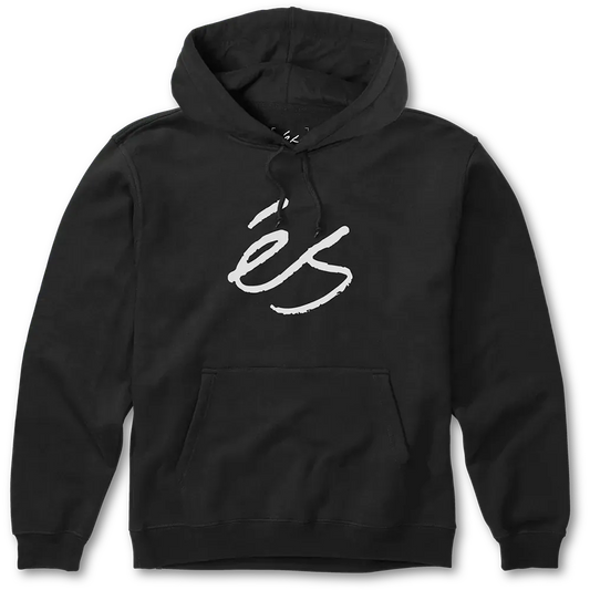 Script Fleece in Black/White, view 1 | éS Skateboarding Canada