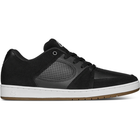 Accel Slim Skate Shoes in Black | éS Skateboarding Canada eS Footwear Sneakers Skate Style OG Premium