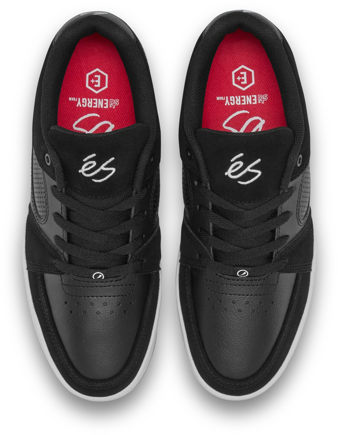 Accel Slim Skate Shoes in Black | éS Skateboarding Canada eS Footwear Sneakers Skate Style OG Premium
