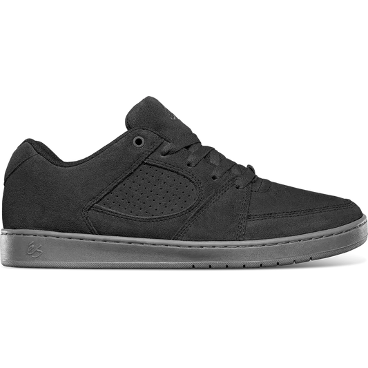 Accel Slim Skate Shoes in Black | éS Skateboarding Canada eS Footwear Sneakers Skate Style OG Premium
