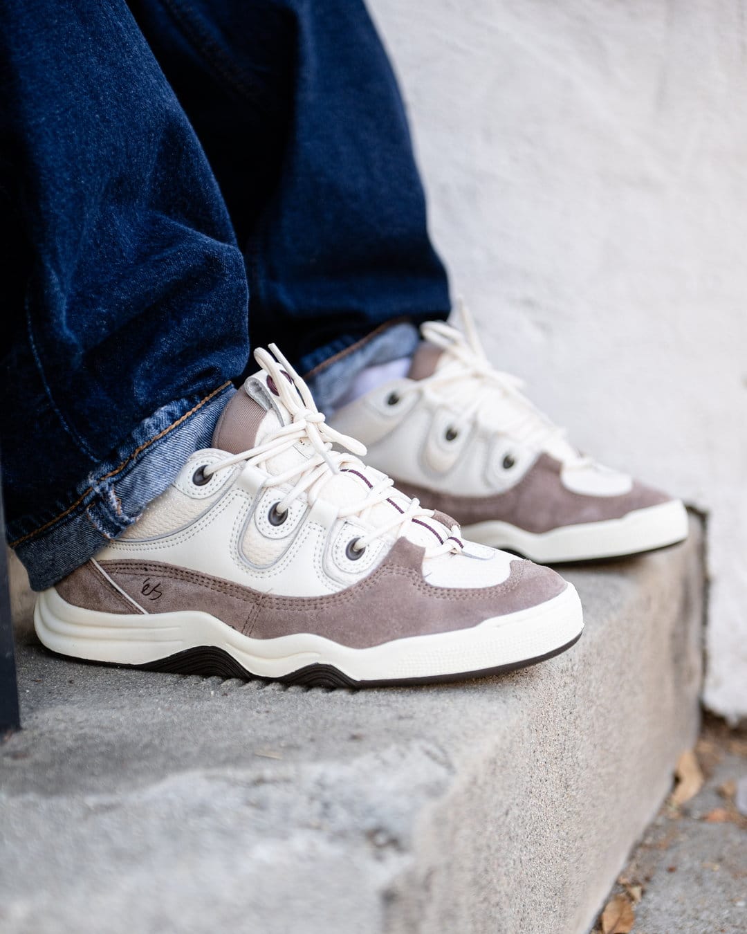 Two Nine 8 Skate Shoes in Warm Grey, Tan | éS Canada eS Footwear Sneakers Skate Style OG Premium