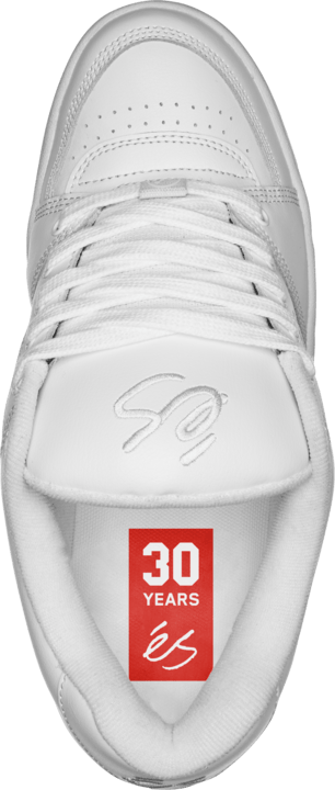 Accel Skate Shoe White Classic Fit | éS skateboarding – éS