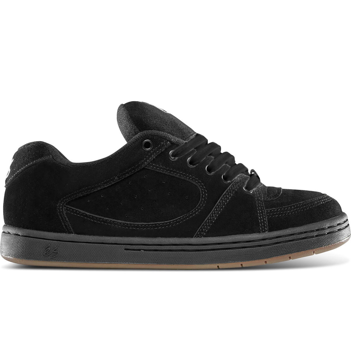 Accel Black – Low-Top Skate Shoe | éS Skateboarding Canada Low-Top Shoe eS Footwear Sneakers Skate Style OG Premium