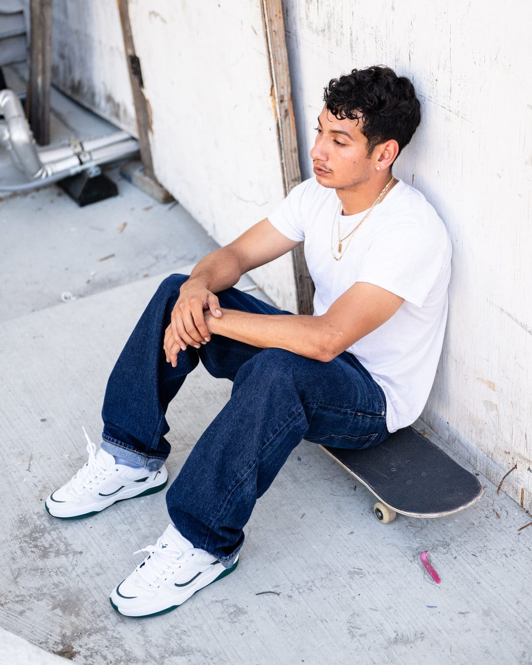 Tj Rogers Skate Shoes in White, Green | éS Canada eS Footwear Sneakers Skate Style OG Premium