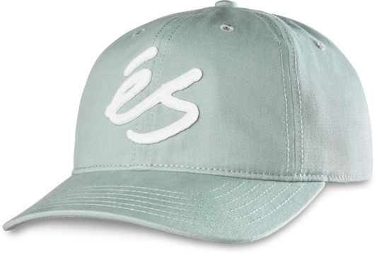SCRIPT APPLIQUE SNAPBACK HAT
