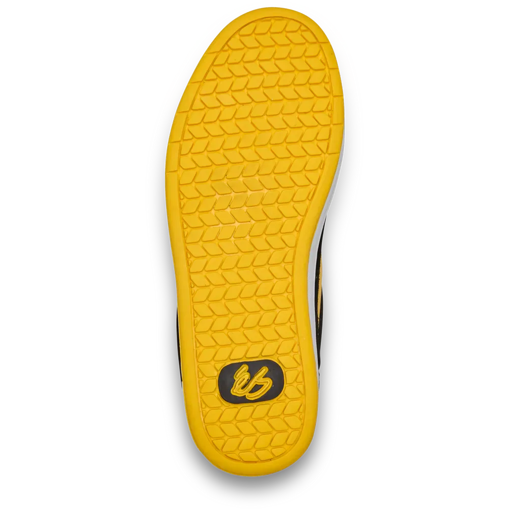 Accel Skate Shoes in Black, Yellow | éS Skateboarding Canada eS Footwear Sneakers Skate Style OG Premium