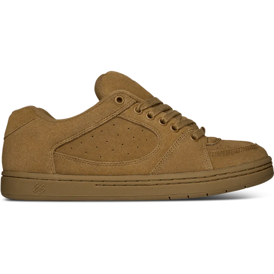 Accel Skate Shoes in Brown, Gum | éS Skateboarding Canada eS Footwear Sneakers Skate Style OG Premium