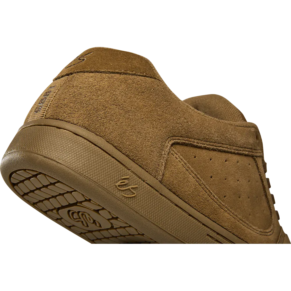 Accel Skate Shoes in Brown, Gum | éS Skateboarding Canada eS Footwear Sneakers Skate Style OG Premium