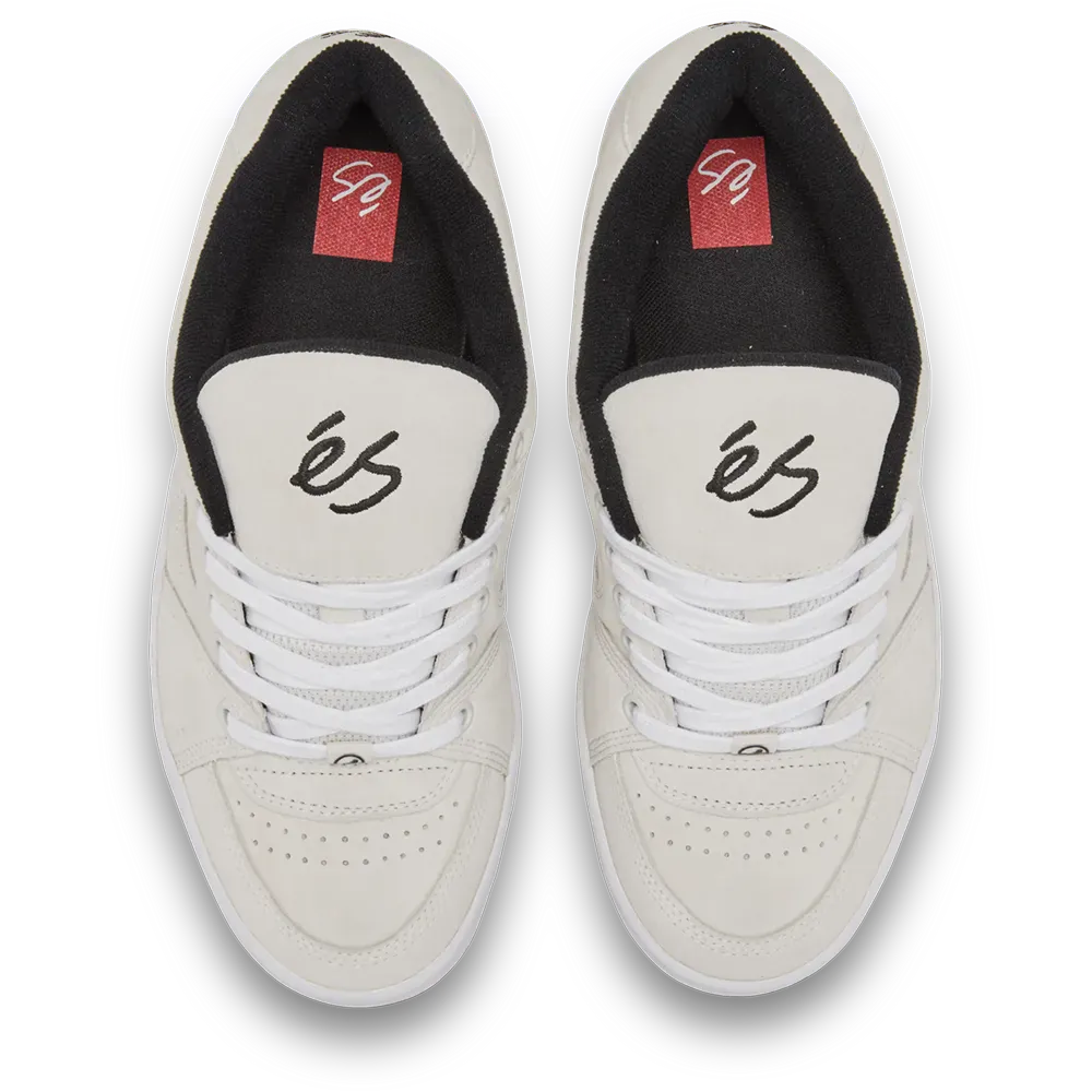 Accel Skate Shoes in White, Black | éS Skateboarding Canada eS Footwear Sneakers Skate Style OG Premium