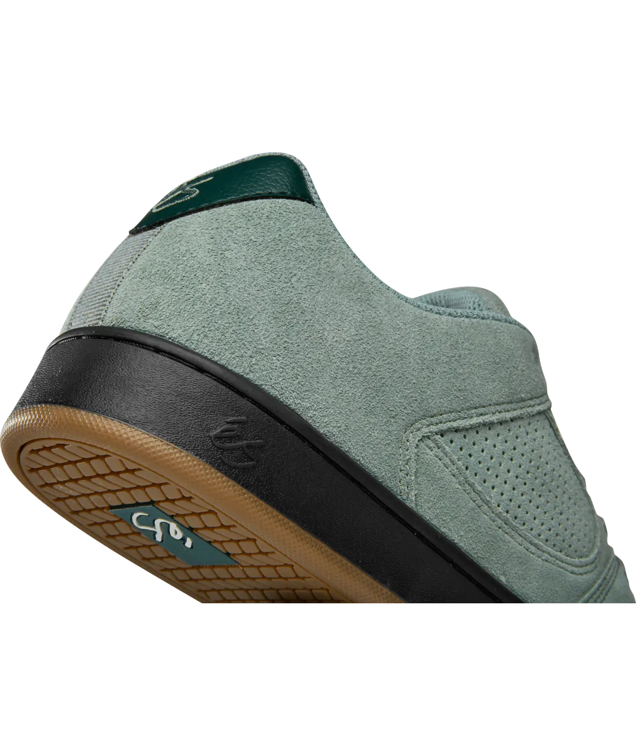 Accel Slim  Skate Shoes in Green, Black | éS Canada eS Footwear Sneakers Skate Style OG Premium
