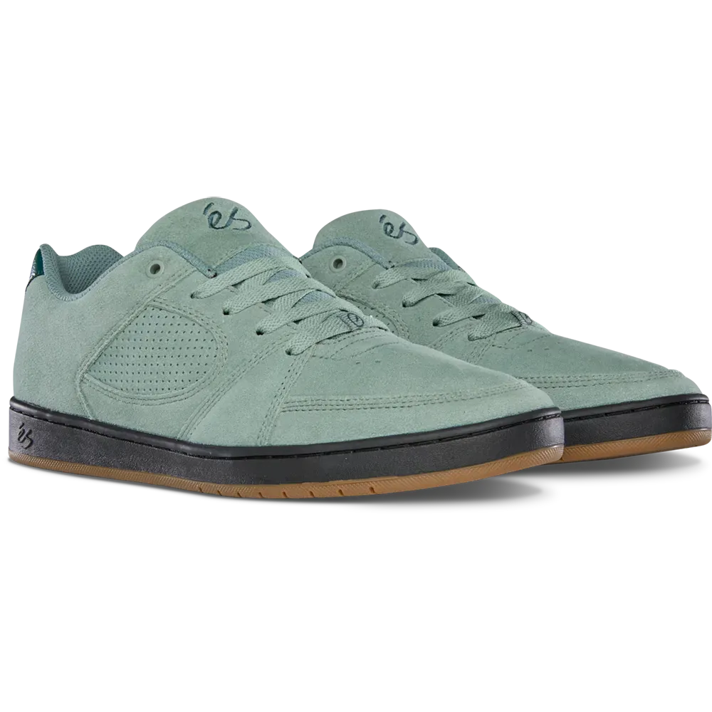 Accel Slim  Skate Shoes in Green, Black | éS Canada eS Footwear Sneakers Skate Style OG Premium