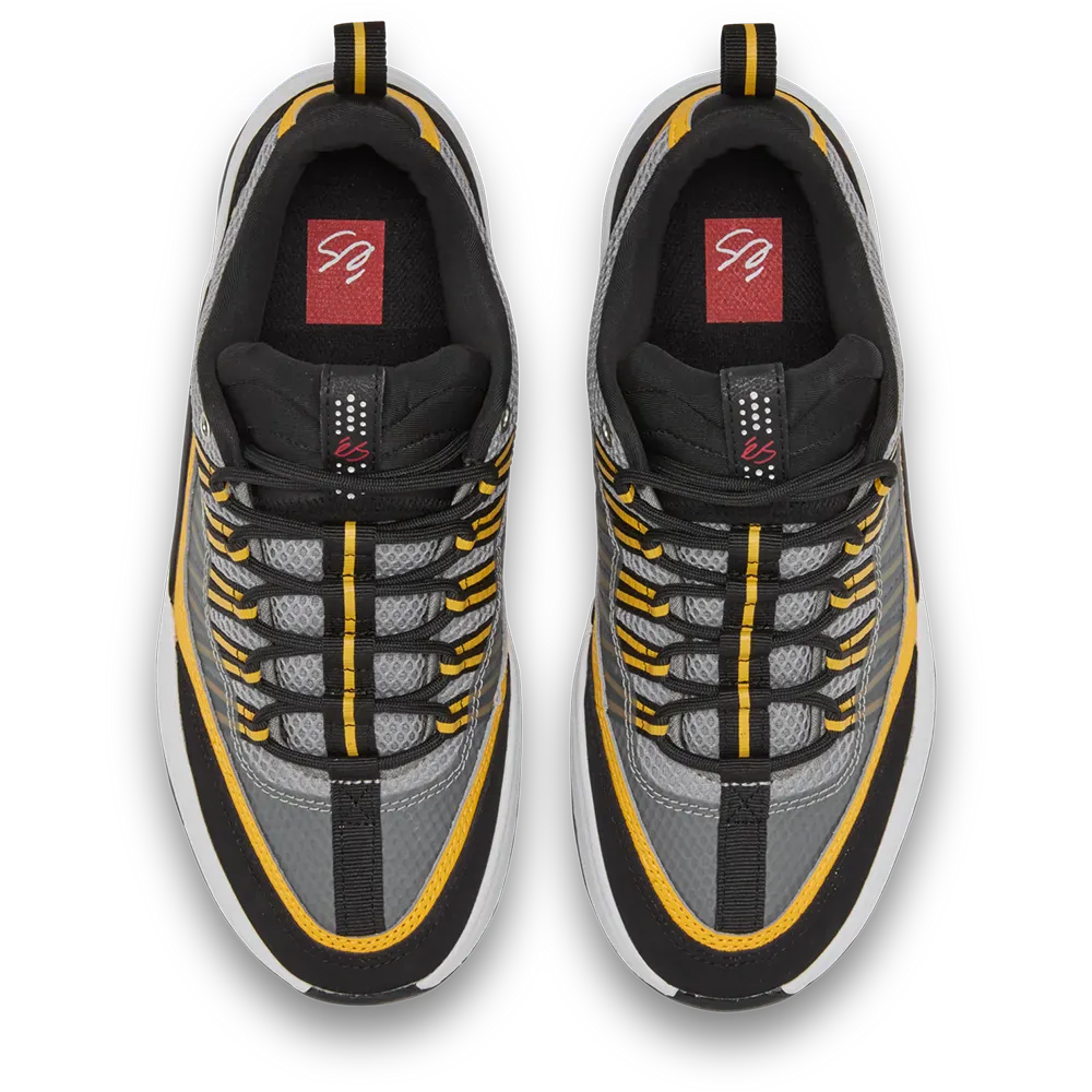 Imprint skate shoes in Black and Yellow | éS Canada eS Footwear Sneakers Skate Style OG Premium