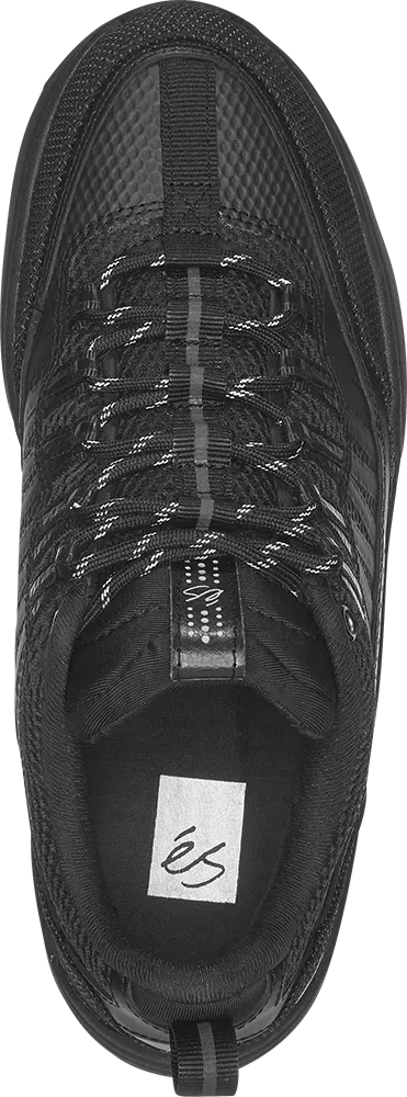 Imprint X Kevlar Black Skate Shoe | éS Skateboarding CA Low-Top Shoe eS Footwear Sneakers Skate Style OG Premium