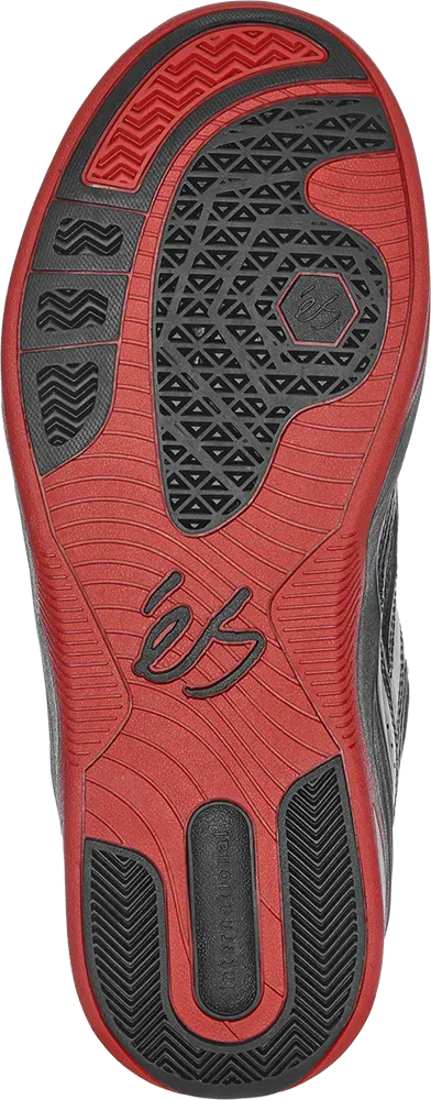TJ Rogers Black/Red – Low-Top Shoe | éS Skateboarding CA Low-Top Shoe eS Footwear Sneakers Skate Style OG Premium