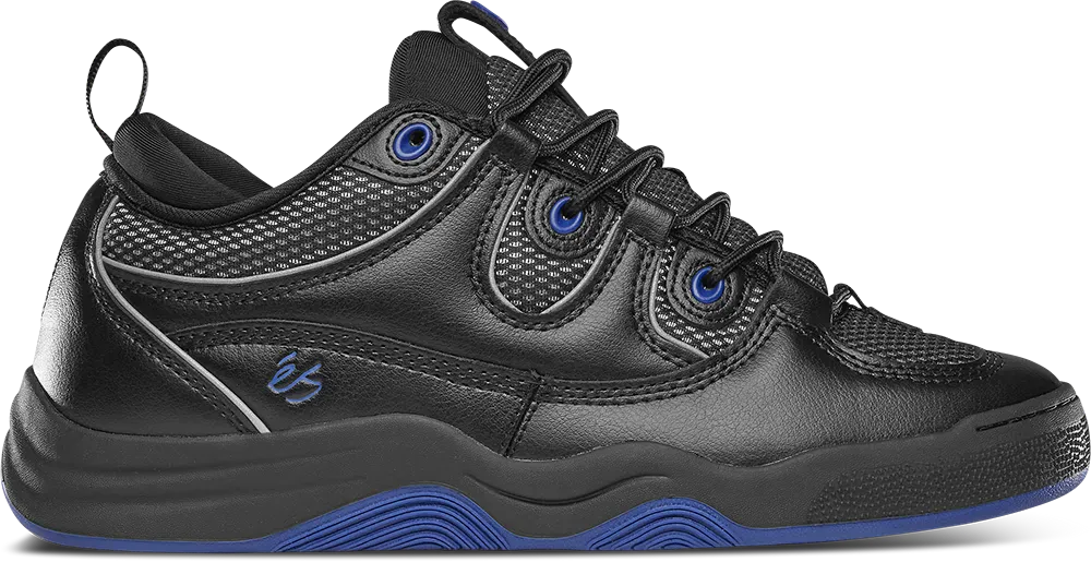 Two Nine 8 Black/Royal – Skate Shoe | éS Skateboarding CA Low-Top Shoe eS Footwear Sneakers Skate Style OG Premium