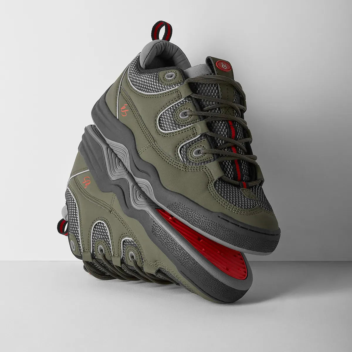 Two Nine 8 Skate Shoe Olive/Black | éS skateboarding – éS