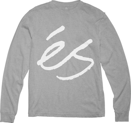 BIG SCRIPT L/S TEE