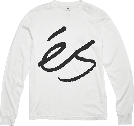 BIG SCRIPT L/S TEE